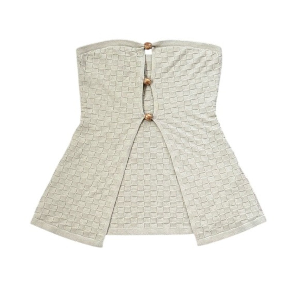 Runway the Label Strapless Knit Top